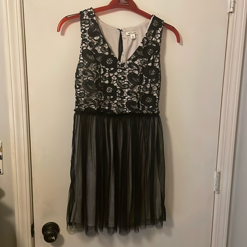 Size S, black Francesca’s Miami dress